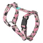 Pug, pink - Dog Harness or Cat Harness - april & june