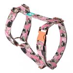 Pug, pink - Dog Harness or Cat Harness - april & june