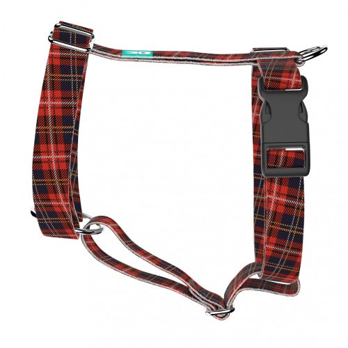 Klasszikus Piros Kockás - Kutyahám és Macskahám - Classic Christmas Tartan Red - april & june