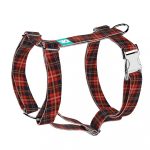 Klasszikus Piros Kockás - Kutyahám és Macskahám - Classic Christmas Tartan Red - april & june