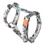 Kék és rózsaszín trópusi levelek - Kutyahám és Macskahám - Blue and Pink Tropical Leaves - april & june