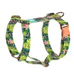 Monstera levelek rózsaszín alapon - Kutyahám és Macskahám - Tropical Monstera Leaves on Pink - april & june