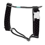 Szivecskés, fekete - Kutyahám és Macskahám - Black Hearts on Black - april & june