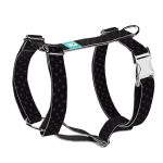 Szivecskés, fekete - Kutyahám és Macskahám - Black Hearts on Black - april & june