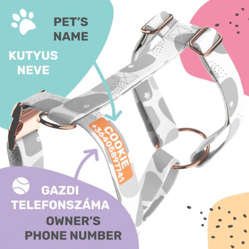 Név ráírása hámra, személyre szabás - april & june