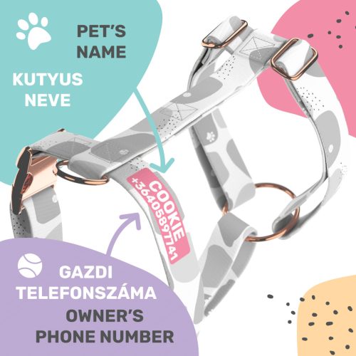 Név ráírása hámra, személyre szabás - april & june