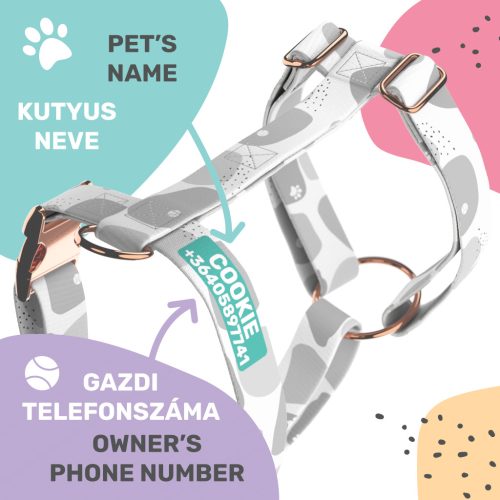 Név ráírása hámra, személyre szabás - april & june