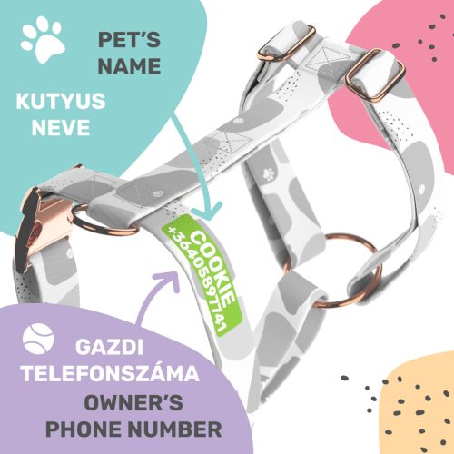Név ráírása hámra, személyre szabás - april & june