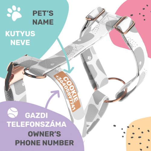 Név ráírása hámra, személyre szabás - april & june