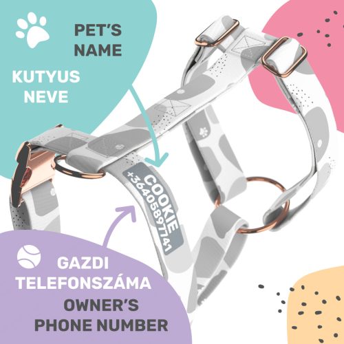 Név ráírása hámra, személyre szabás - april & june