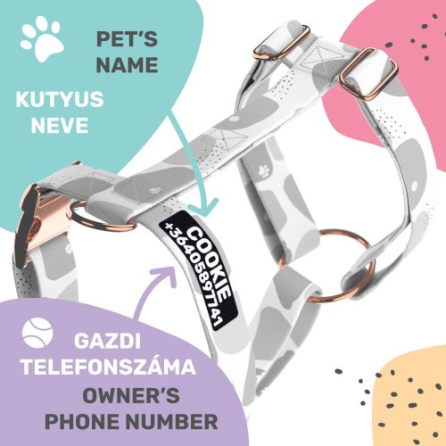 Név ráírása hámra, személyre szabás - april & june