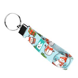   Vidám hóemberek - Kulcstartó - Happy Snowman - april & june