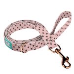 Black Hearts on Pink - Leash - april & june