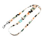 Pasztell, Oliva, Rózsaszín Kamuflázs - Kutya Póráz - Pastel Pink Camouflage - april & june