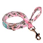 Pembroke Welsh Corgi, tricolor, pink - Leash - april & june