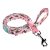 Pembroke Welsh Corgi, tricolor, pink - Leash - april & june