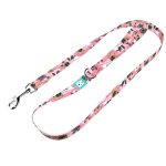 Francia Bulldog, rózsaszín - Kutya Póráz - French Bulldog, pink - april & june