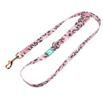 Boston Terrier, rózsaszín - Kutya Póráz - Boston Terrier, pink - april & june