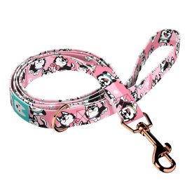 Husky, pink - Leash - april & june