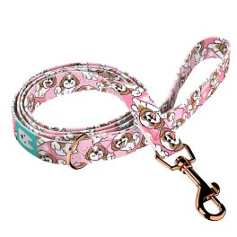 Shih Tzu, pink - Leash - april & june