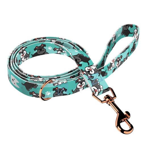 Schnauzer, kék - Kutya Póráz - Schnauzer, blue - april & june