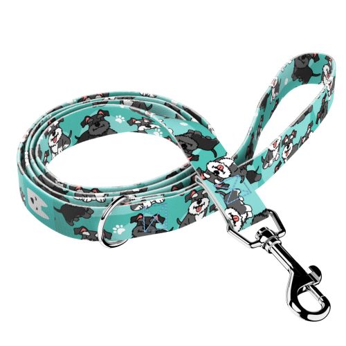 Schnauzer, kék - Kutya Póráz - Schnauzer, blue - april & june