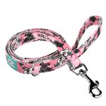 Schnauzer, rózsaszín - Kutya Póráz - Schnauzer, pink - april & june