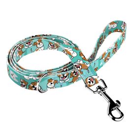 Jack Russell Terrier, blue - Leash - april & june