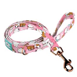 Bull Terrier, pink - Leash - april & june