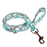 West Highland White Terrier, blue - Leash - april & june
