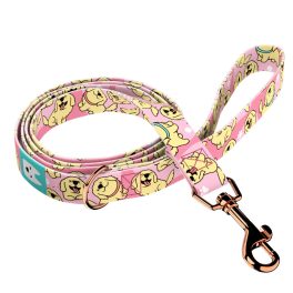 Golden Retriever, pink - Leash - april & june
