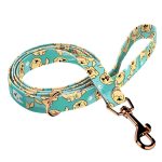 Golden retriever, kék - Kutya Póráz - Golden Retriever, blue - april & june