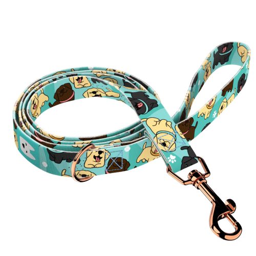 Labrador retriever, kék - Kutya Póráz - Labrador Retriever, blue - april & june