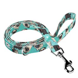 Pug, blue - Leash - april & june