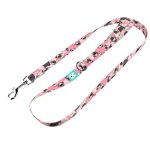 Mopsz, rózsaszín - Kutya Póráz - Pug, pink - april & june