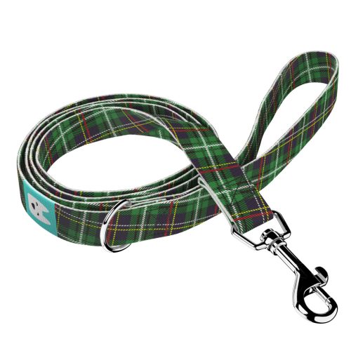 Classic Christmas Tartan Green - Leash - april & june
