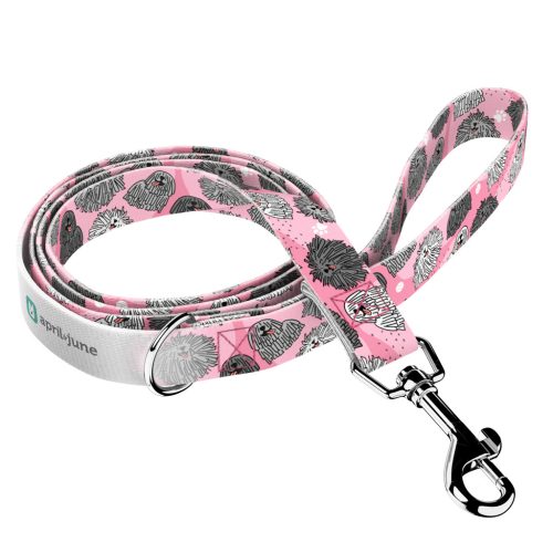 Puli, rózsaszín - Kutya Póráz - Puli, pink - april & june