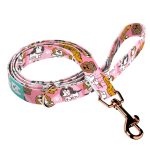 Spániel - Cavalier, rózsaszín - Kutya Póráz - Spániel - Cavalier, pink - april & june