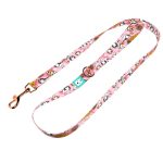 Spániel - Cavalier, rózsaszín - Kutya Póráz - Spániel - Cavalier, pink - april & june