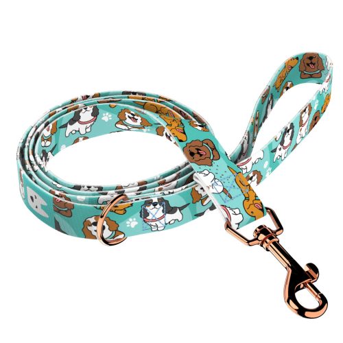 Spániel - Cavalier, kék - Kutya Póráz - Spániel - Cavalier, blue - april & june