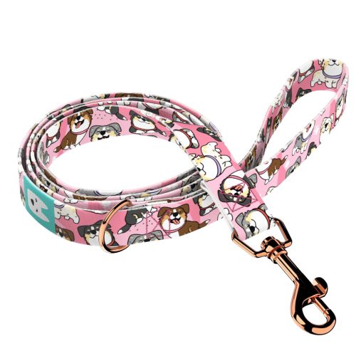 Ausztrál juhász, rózsaszín - Kutya Póráz - Ausztrál juhász, pink - april & june