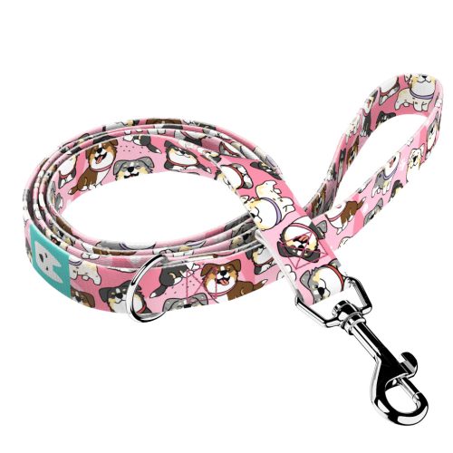 Ausztrál juhász, rózsaszín - Kutya Póráz - Ausztrál juhász, pink - april & june