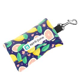 Blue Lemon - Poop bag holder - april & june