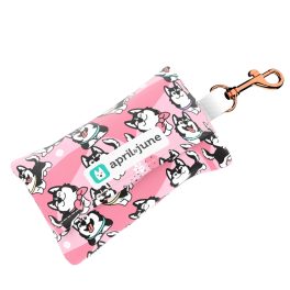 Husky, pink - Poop bag holder - april & june