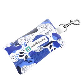 Kék - Kutyakaki zacskó tartó - Blue - april & june