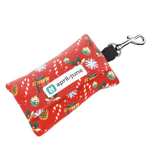 Karácsonyi hangulat - Kutyakaki zacskó tartó - april & june