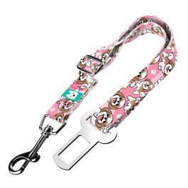 Shih Tzu, pink - Seat belt - april & june