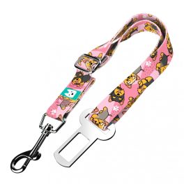 Yorkshire Terrier, pink - Seat belt - april & june