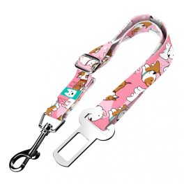 Bull Terrier, pink - Seat belt - april & june