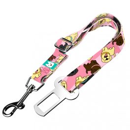 Labrador Retriever, pink - Seat belt - april & june